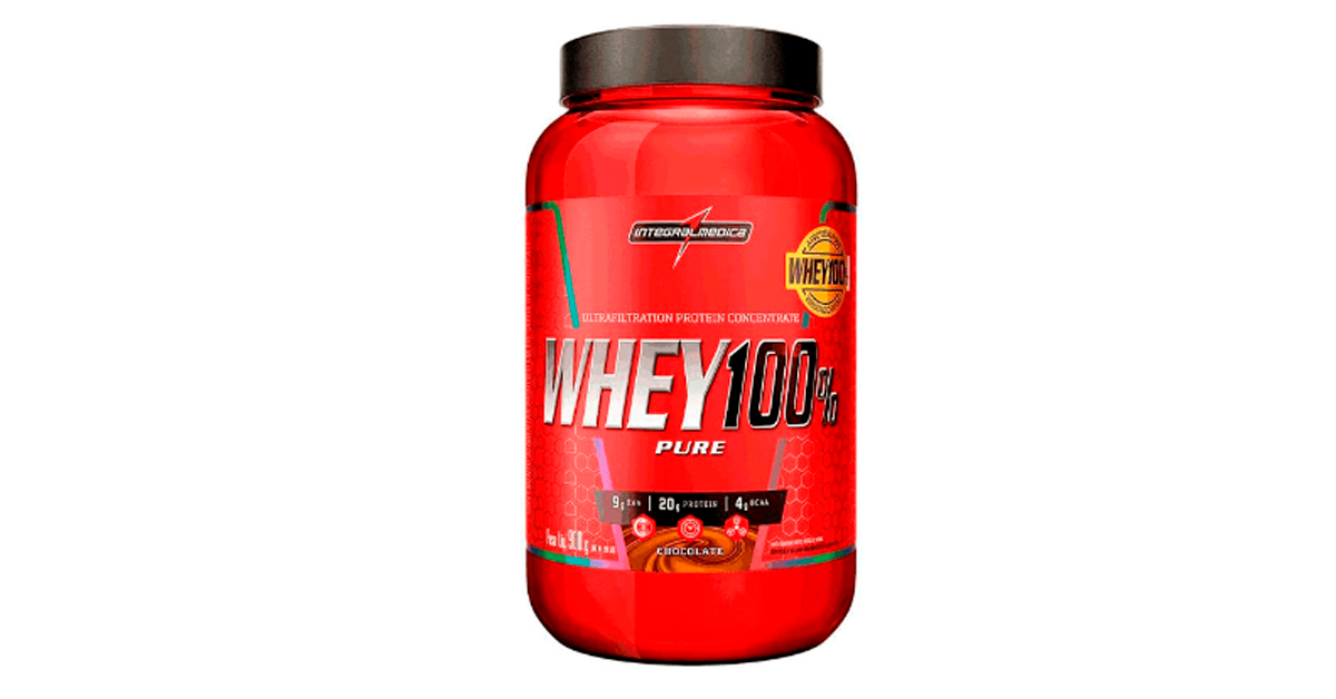 Whey 100% Pure da Integralmédica é boa