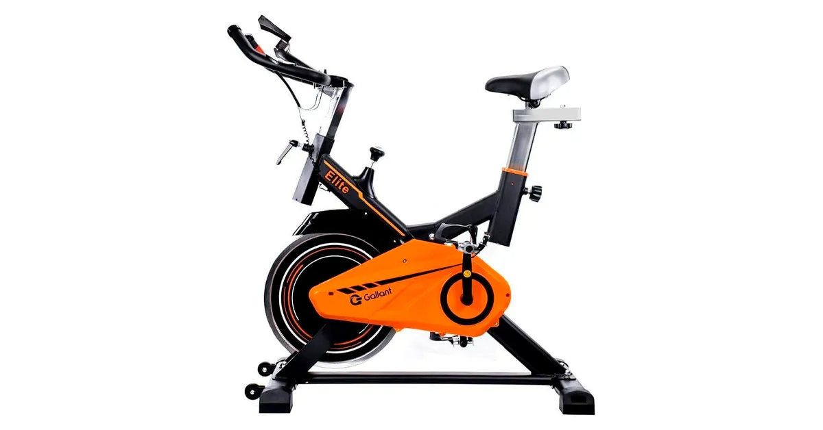 bicicleta ergométrica gallant elite spinning roda de inércia 13kg